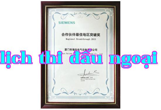 Giải thưởng Đột phá Vùng tốt nhất của Đối tác Siemens Giải thưởng Đột phá Vùng tốt nhất của Đối tác Siemens